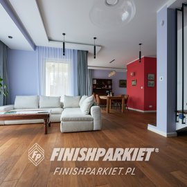 Finish Deska Dąb Thermo Antyk - Olejowosk, szczotkowana, faza 4x  