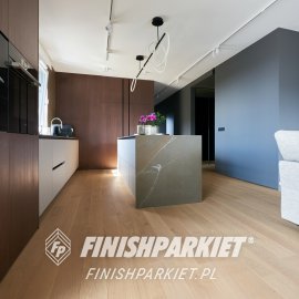 FinishDeska Eko Dąb Satin Grey Natura - Olejowosk, szczotkowana, faza 4x 